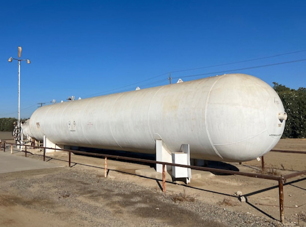 30,000 gallon propane tank ammonia tank